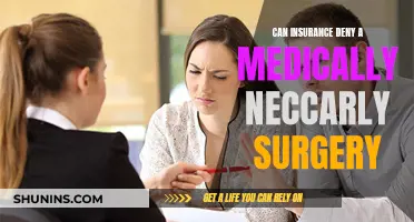 Insurance Denial: Medically Necessary Surgery? Know Your Rights