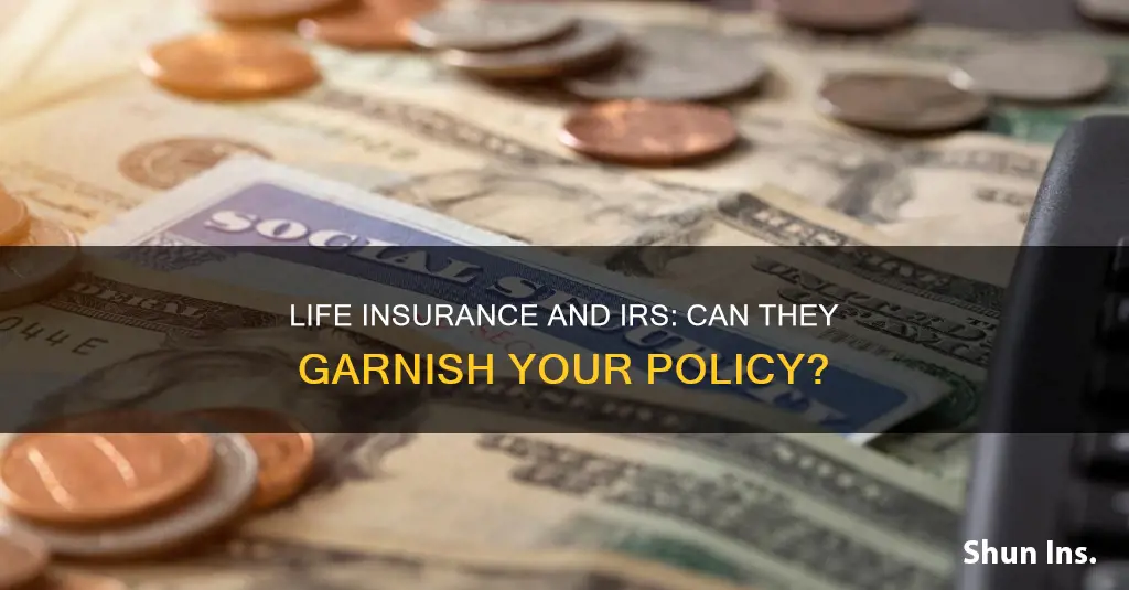 can irs garnish life insurance