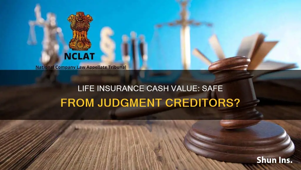 can judgement creditors levy on life insurance cash value nc