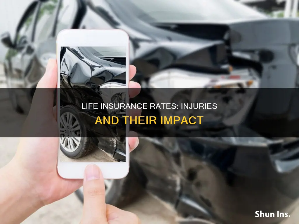 can life insurance rates increase because of injury