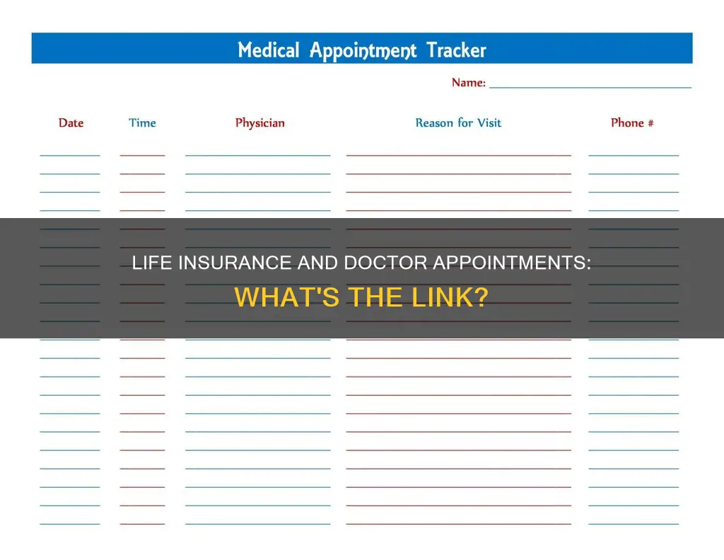 can life insurance see your doctor appointments