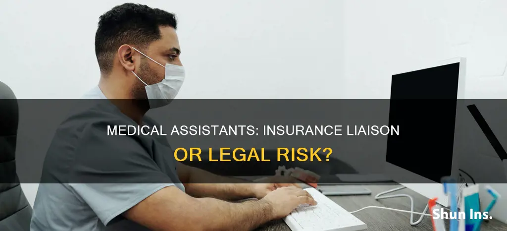 can medical assistant contact insurance companies