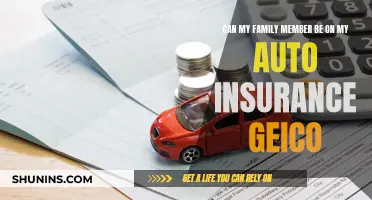 GEICO Auto Insurance: Family Members Covered?