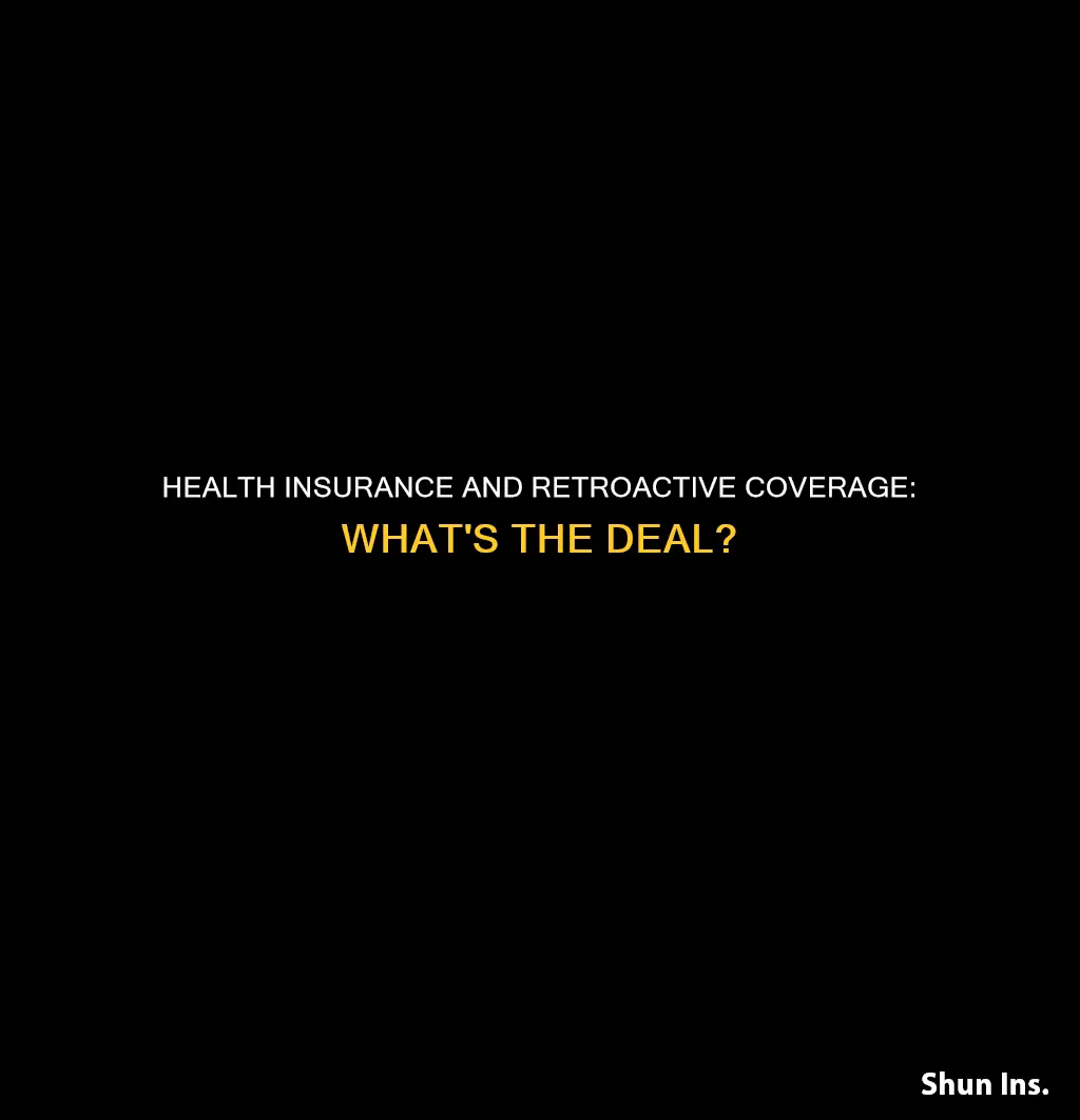 can my health insurance company cover a previous medical bill
