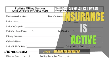 Auto Insurance: Job Privacy?