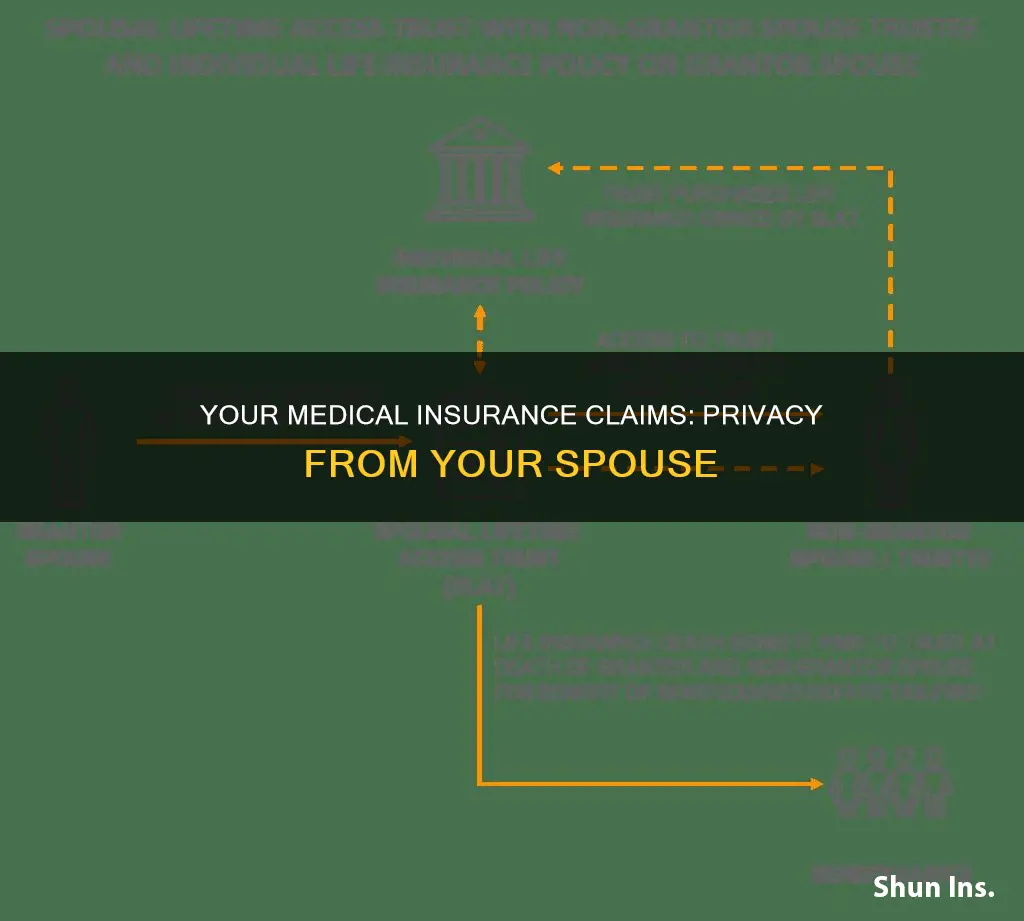 can my spouse see my medical insurance claims