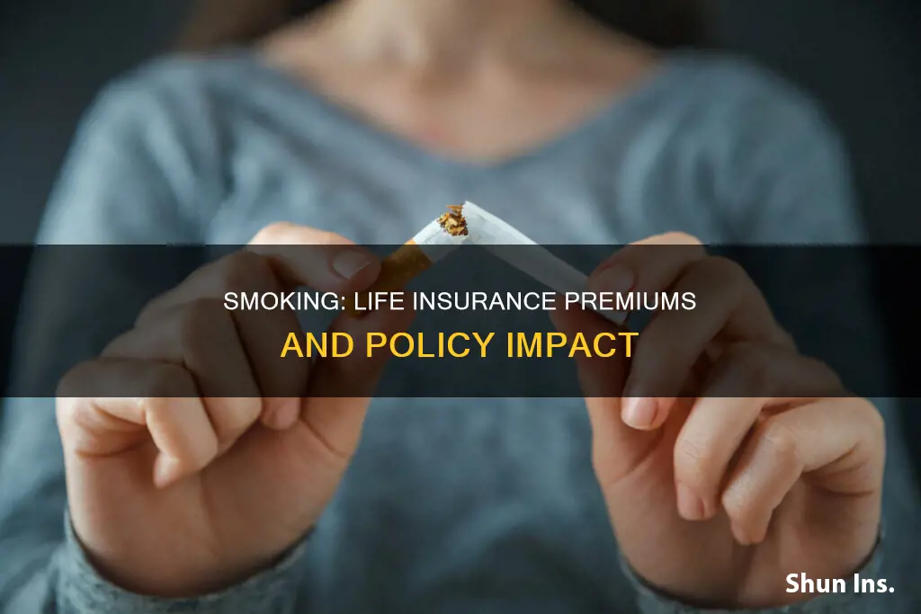 can picking up smoking affect life insurance