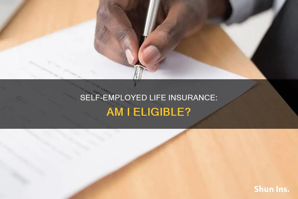 can self employed get life insurance