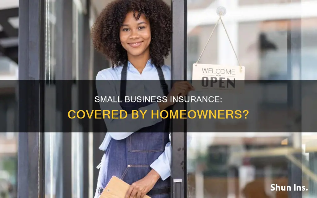 can small business insurance be out on your homeowners