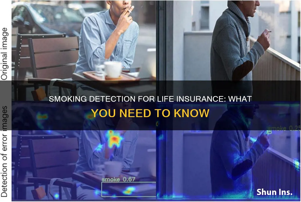 can smoking be detected for life insurance