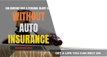 Personal Injury Claims: No Auto Insurance