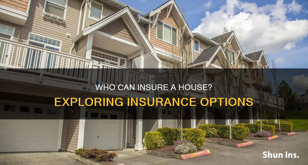can someone other than the homeowner insure a house