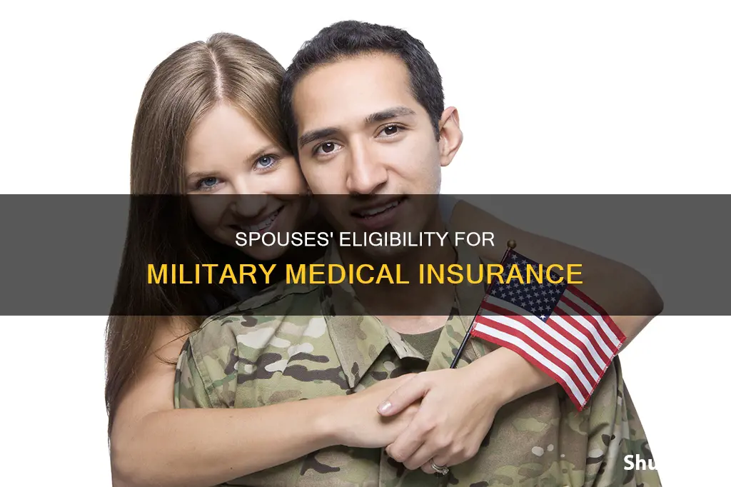 can spouses get military medical insurance