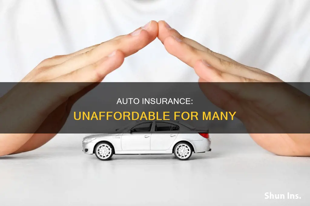 can t afford auto insurance