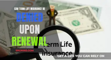 Term Life Insurance: Can It Be Denied for Renewal?