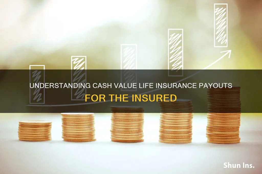 can the insured receive the cash value life insurance