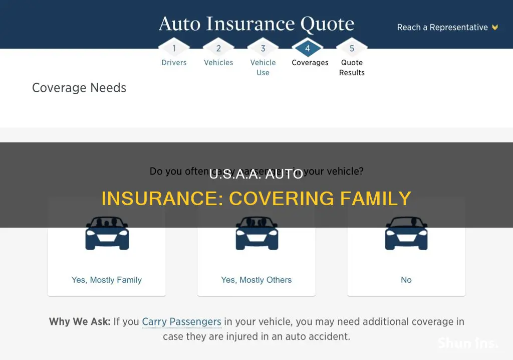 can usaa members insure parents auto