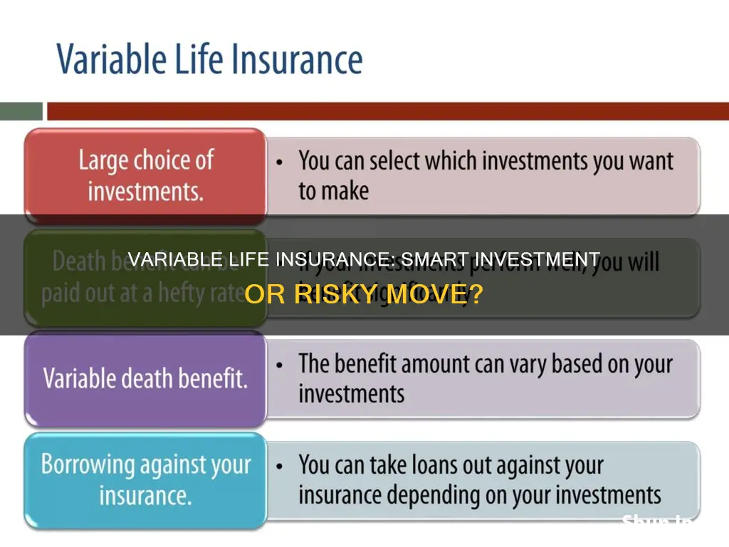 can variable life insurance be a good investment