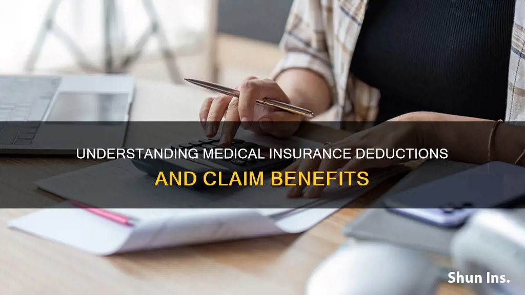 can we claim medical insurance for deductions
