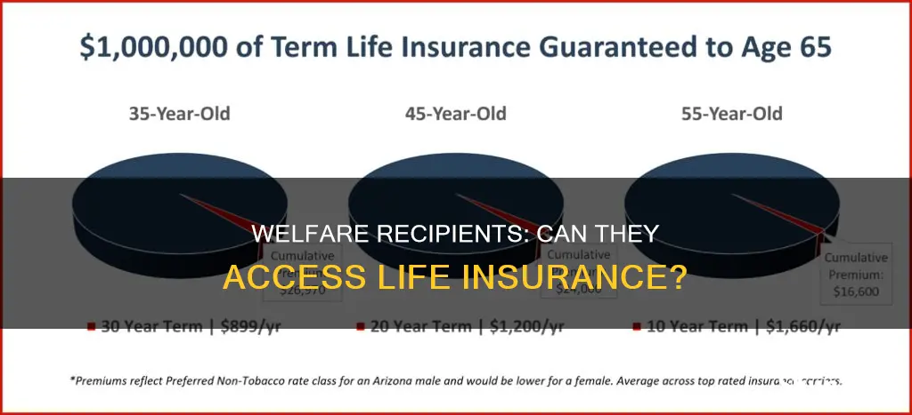 can welfare people get life insurance