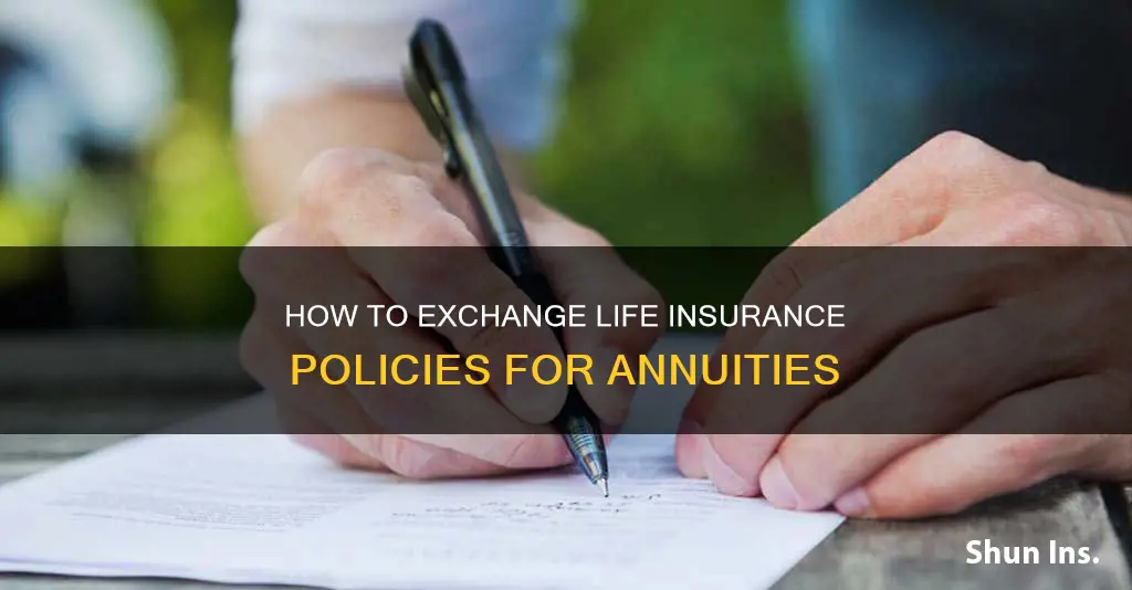 can you 1035 life insurance to annuity