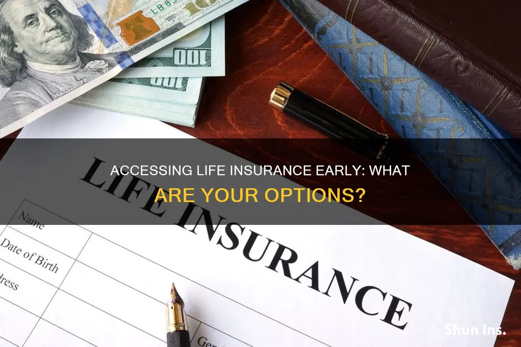 can you access life insurance early