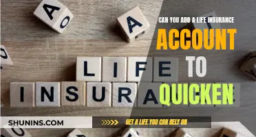 How to Add Life Insurance to Quicken?