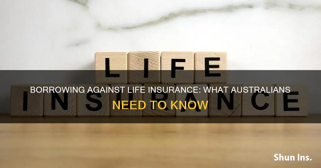 can you borrow against life insurance in australia