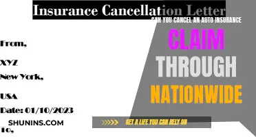 Canceling Auto Insurance Claims: Nationwide