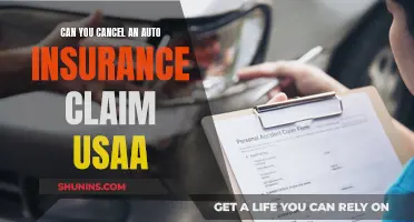 Canceling a USAA Auto Insurance Claim