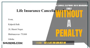 Elephant Auto Insurance: Early Cancellation