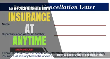 Freedom Life Health Insurance: Cancel Anytime?