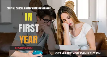 How to Cancel Homeowners Insurance in the First Year