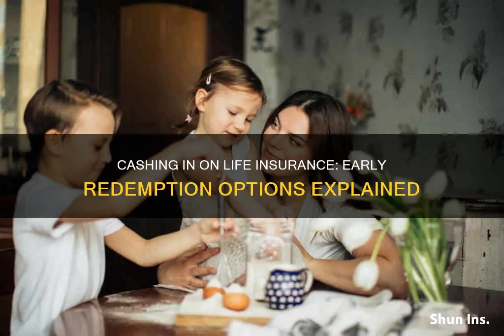 can you cash in life insurance early