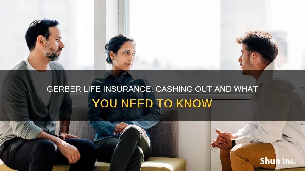 can you cash out gerber life insurance