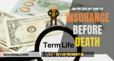 Term Life Insurance: Cashing Out Before Death?