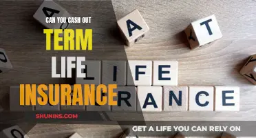 Term Life Insurance: Cashing Out and Claiming Benefits