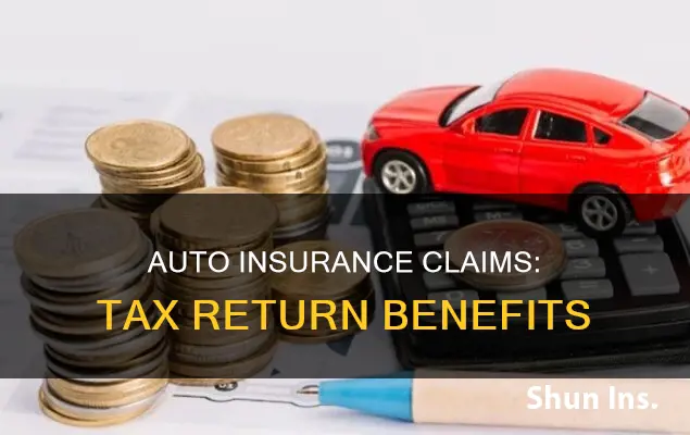 can you claim auto insurance on tax retrun