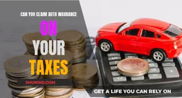 Auto Insurance and Tax Claims