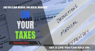 Medical and Dental Insurance: Claiming Tax Benefits