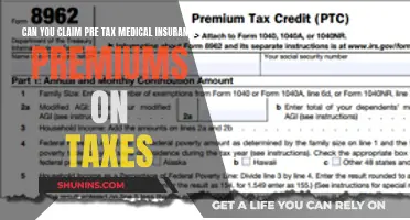 Understanding Tax Returns: Claiming Pre-Tax Medical Insurance Premiums
