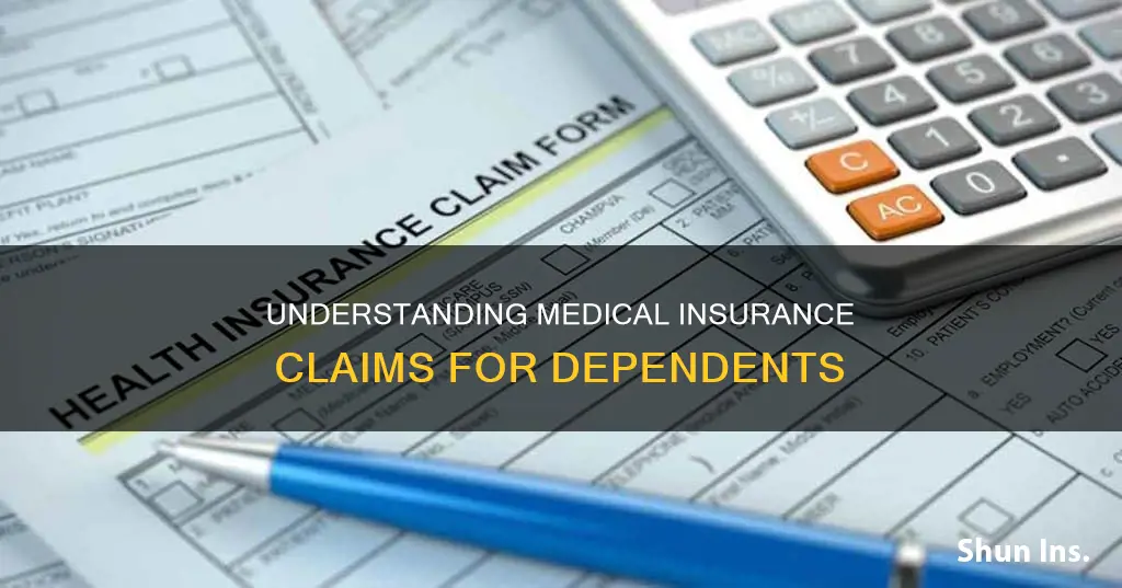 can you claim someone with medical insurance