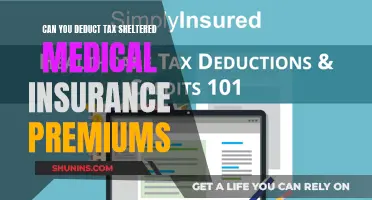 Tax-Sheltered Medical Insurance Premiums: Are They Deductible?
