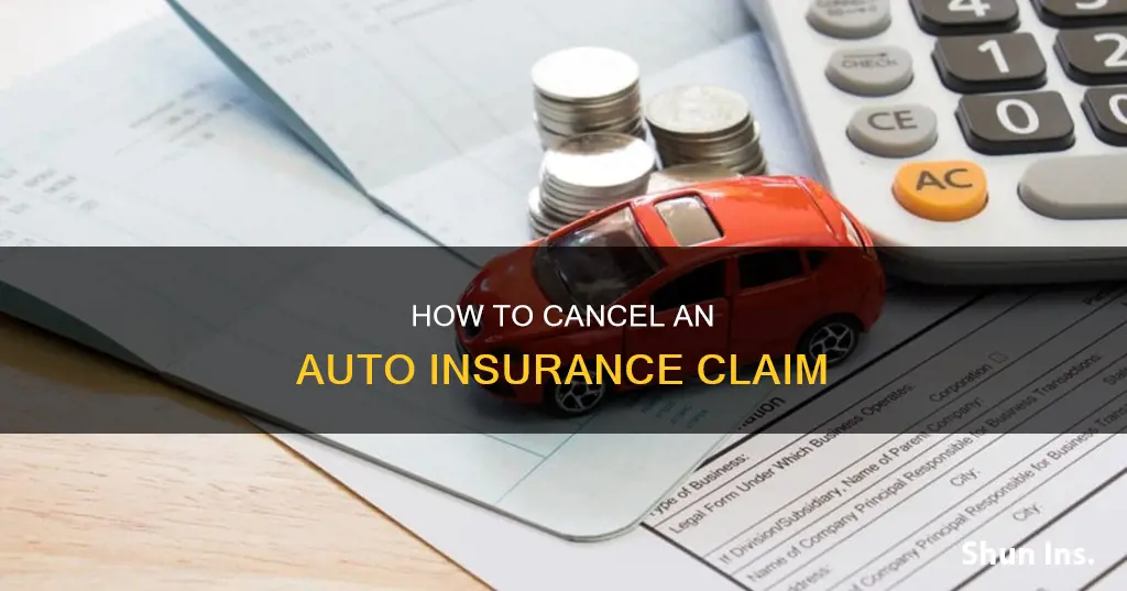 can you delete an auto insurance claim