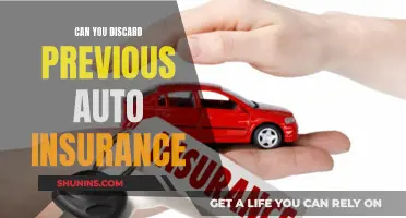 Auto Insurance: Discarding the Past