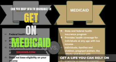 Switching to Medicaid: Dropping Health Insurance