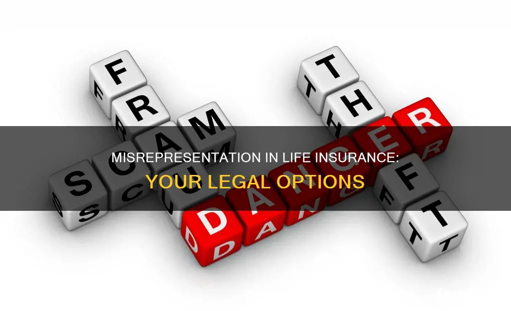 can you file lawsuit misrepresenation life insurance cash value