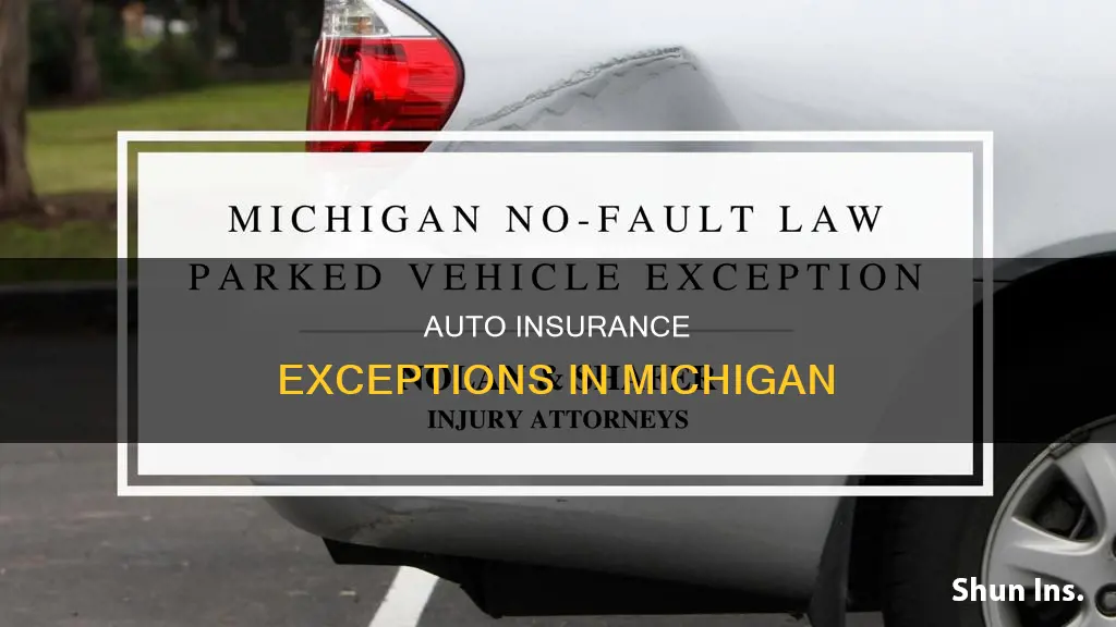 can you get auto insurance exception michigan