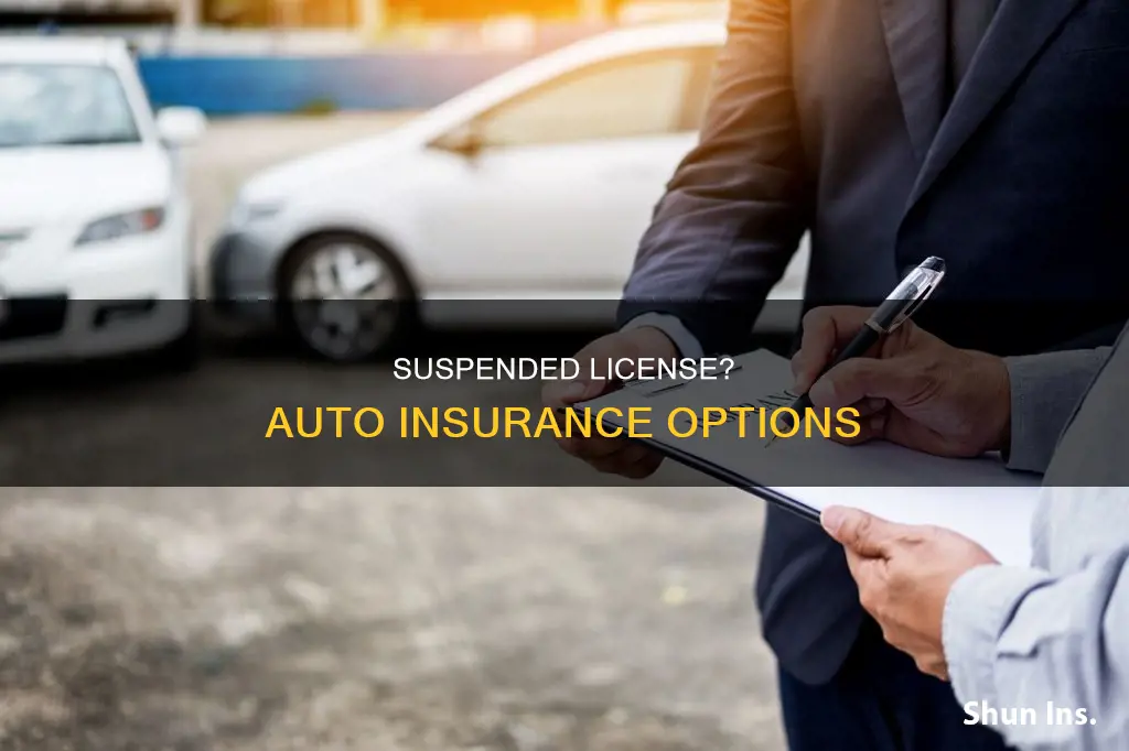 can you get auto insurance if your licence is supended