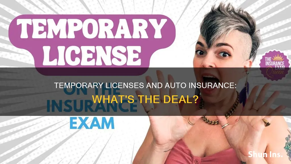 can you get auto insurance is have temporary license